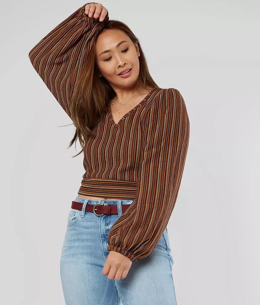 Autumn Nights Cropped Top | Buckle