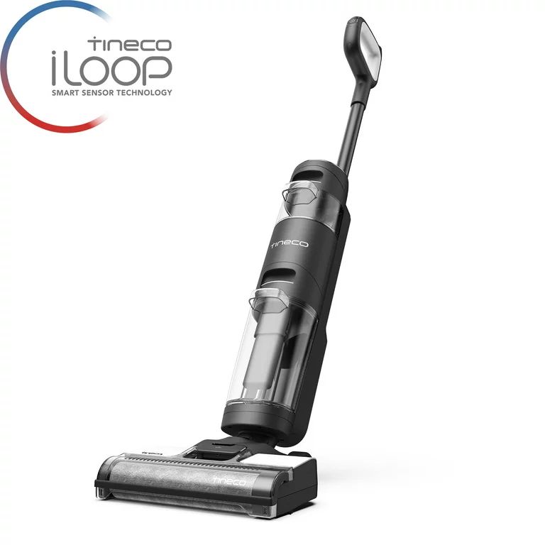 Tineco Floor One S2 Smart Cordless Wet/Dry Vacuum Cleaner and Floor Washer - Black | Walmart (US)