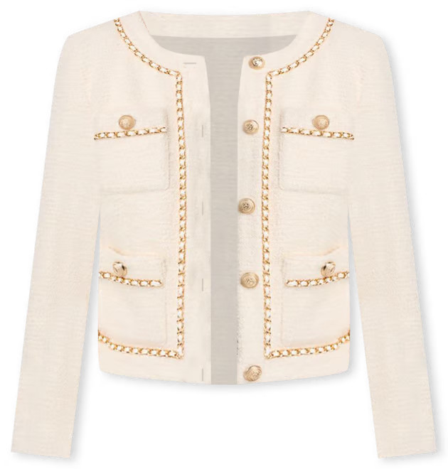 Velma Chain Trim Jacket | Bloomingdale's (US)
