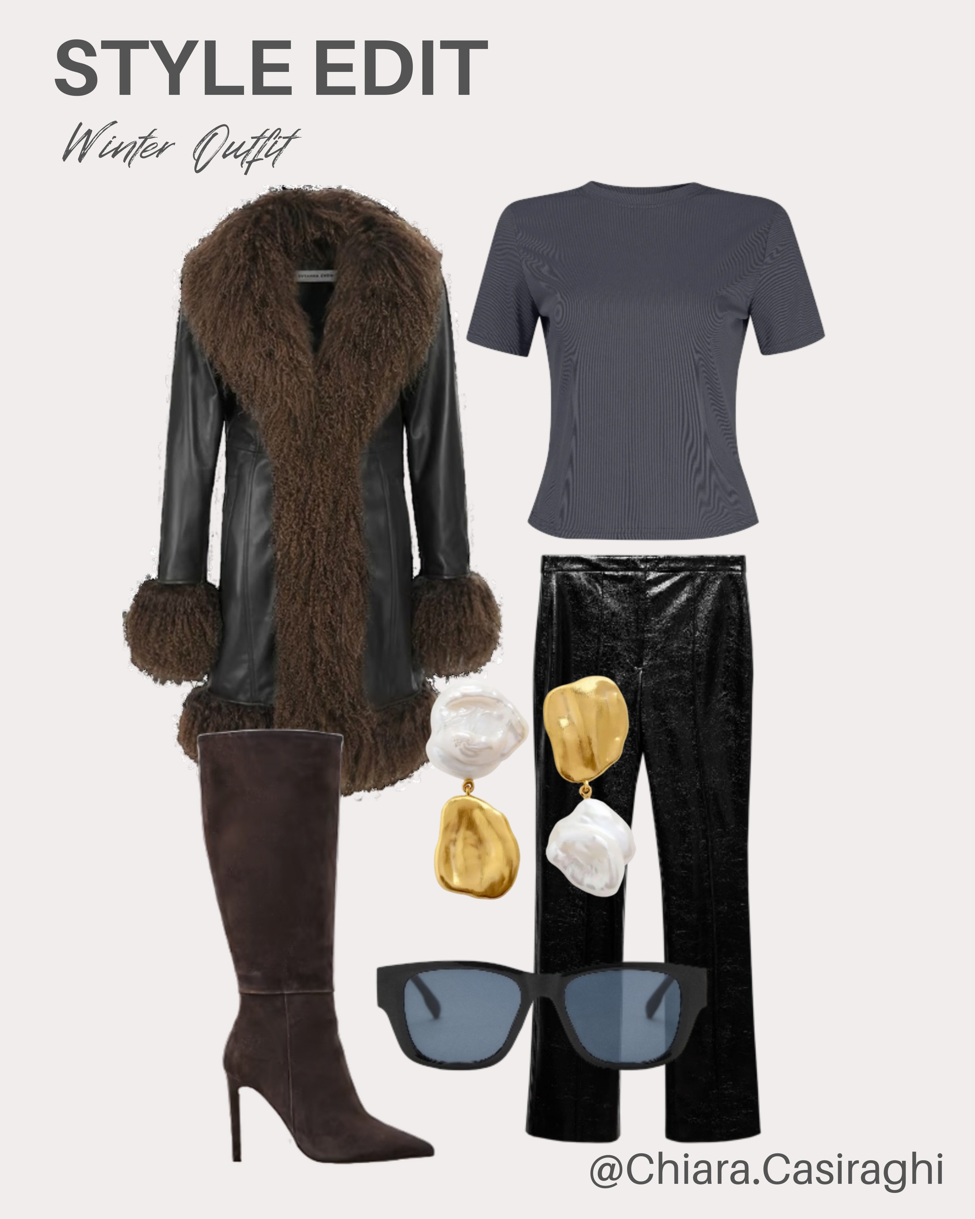 Stay warm and trendy this winter! Share your favorite winter outfit ideas and let's brave the cold in style! #WinterOutfitGoals #FashionInTheCold #LTKWinterFashion" 

 #LTKHoliday #LTKdayinmylife #LTKootd