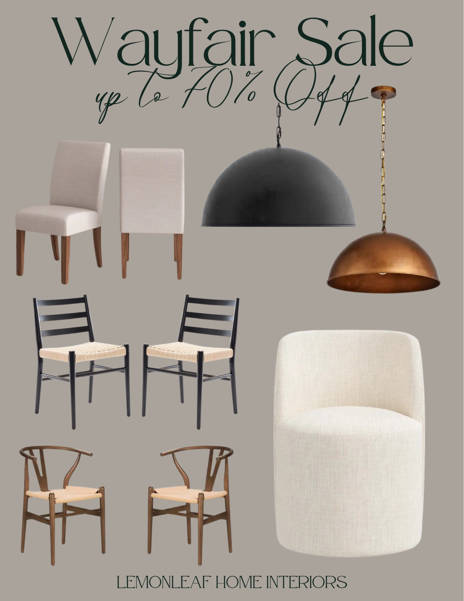 Dining room chair sets of two are on sale @wayfair for Labor Day. Some have an additional 20% off with code SAVE20
Pendant lighting
Labor Day sales



#LTKhome #LTKsalealert #LTKstyletip