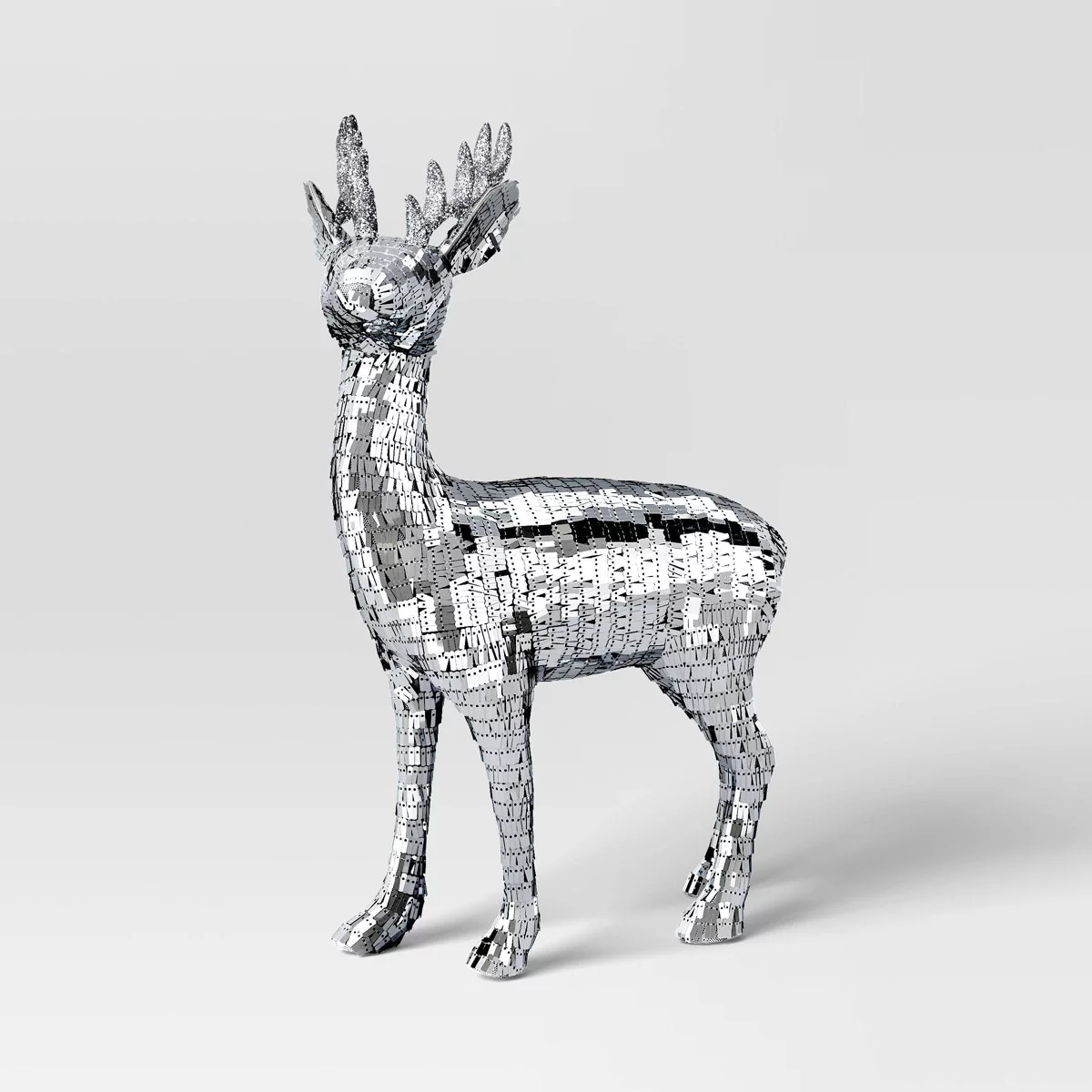 Christmas Silver Standing Deer Decor - Wondershop™ | Target