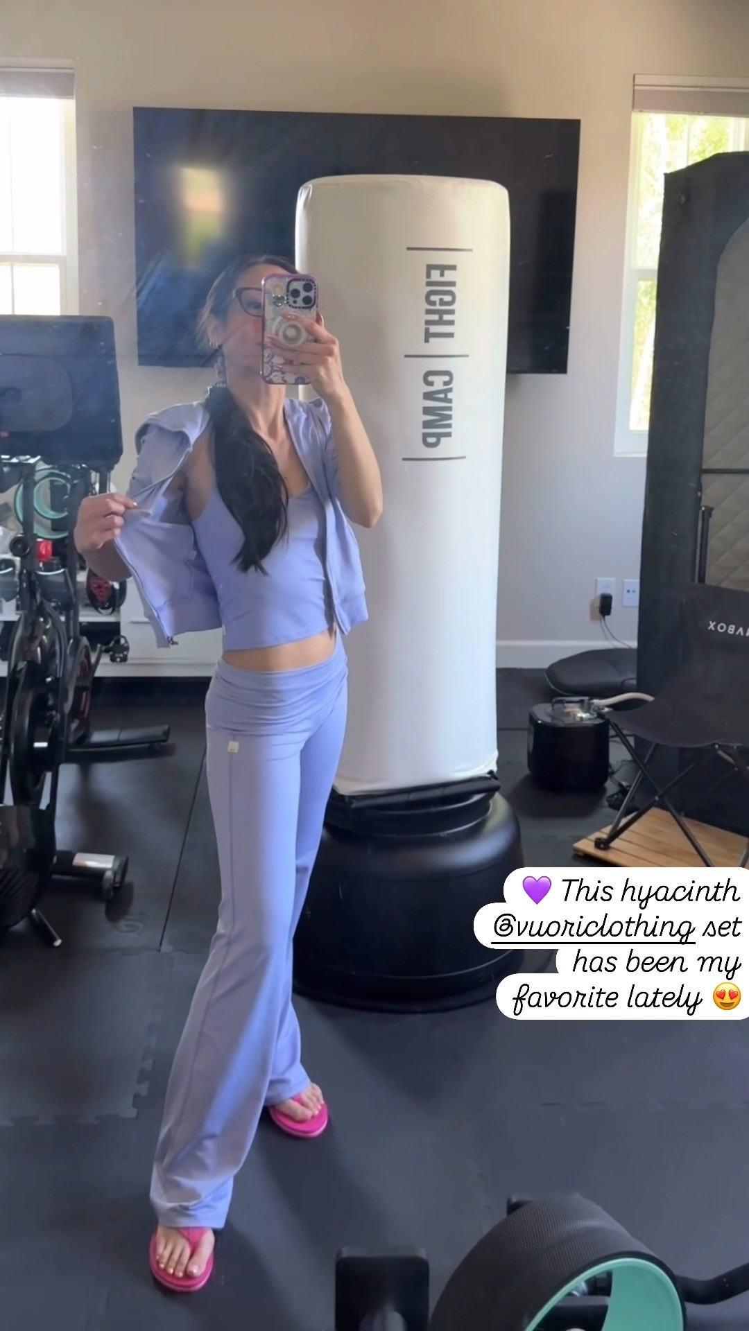 💜 This hyacinth @vuoriclothing set has been my favorite lately 😍

#LTKdayinmylife #LTKActive #LTKHome