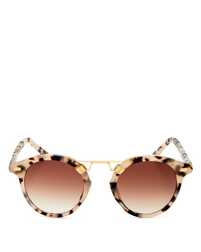 Krewe ST. LOUIS Unisex 24K Round Sunglasses, 46mm Back to Results -  Jewelry & Accessories - Bloo... | Bloomingdale's (US)