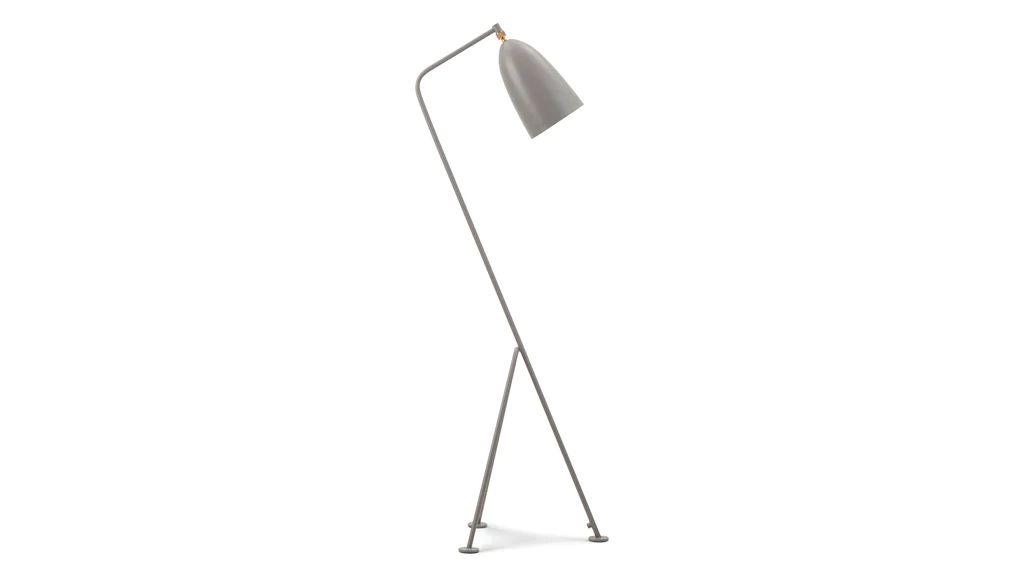 Grasshopper Floor - Grasshopper Floor Lamp, Gray | Interior Icons