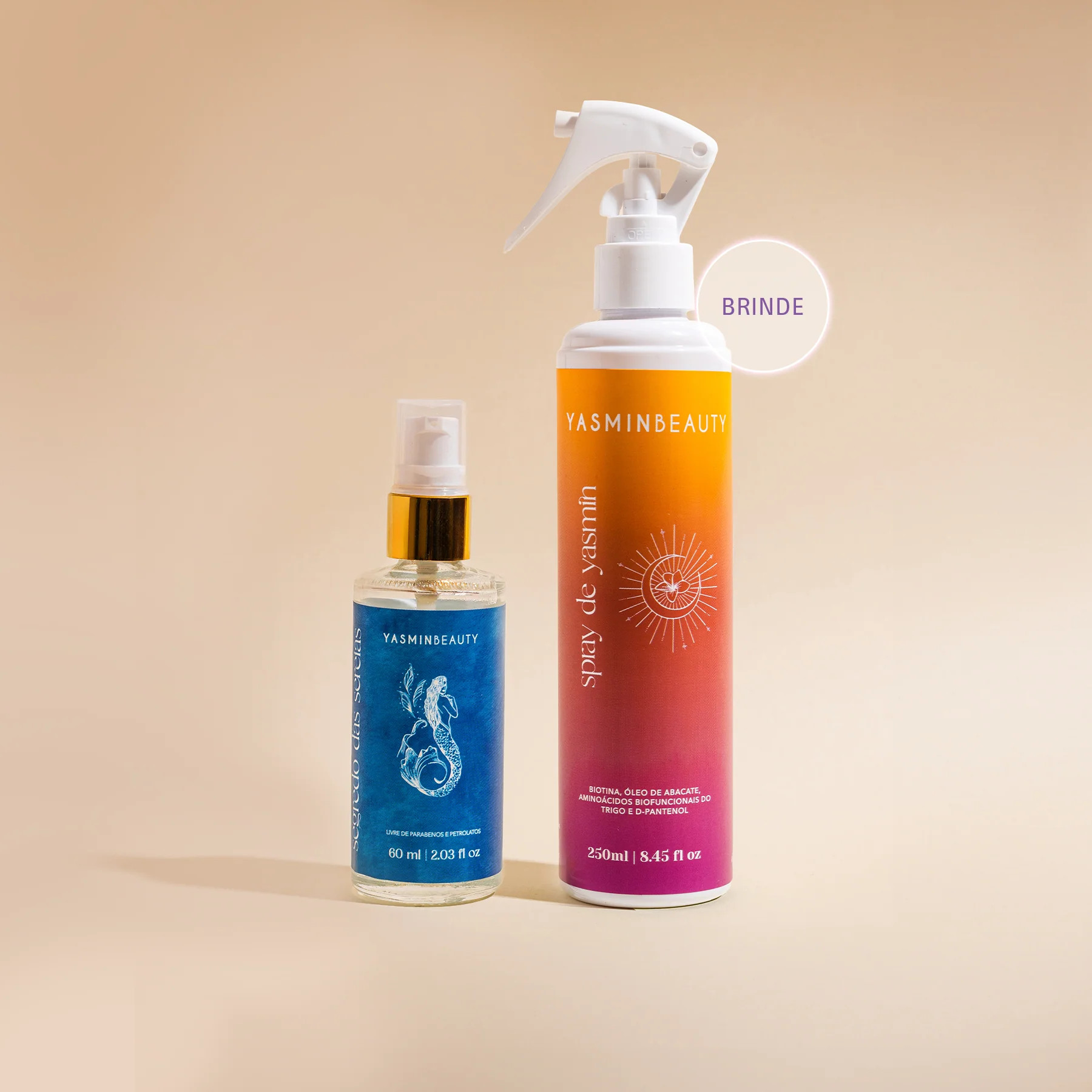 Kit óleo segredo das sereias e Spray de Yasmin | Yasmin Beauty (BR)