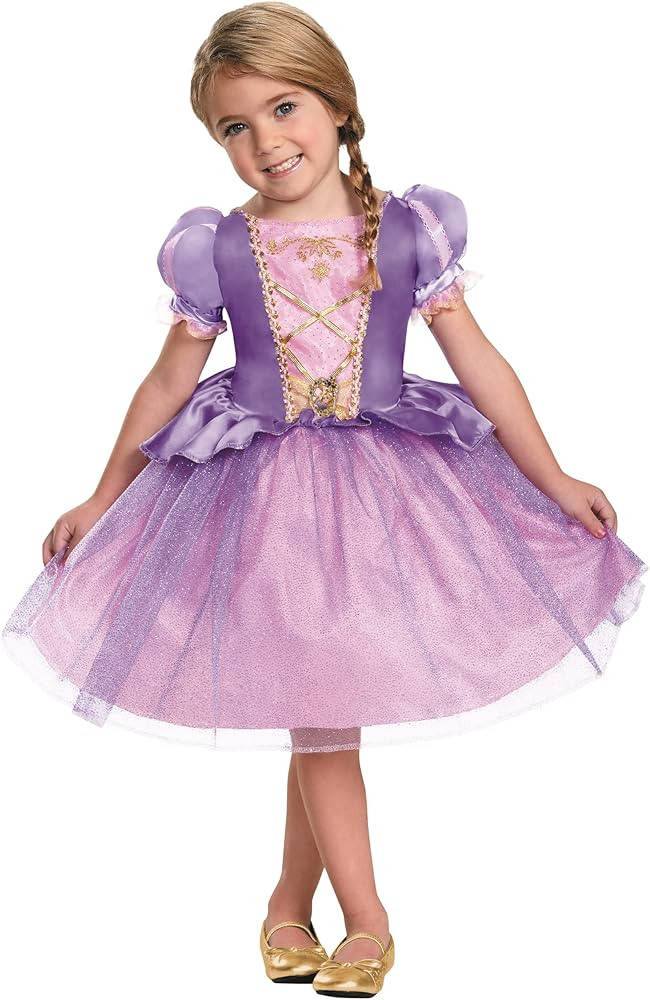 Rapunzel Toddler Classic Costume, Medium (3T-4T) | Amazon (US)