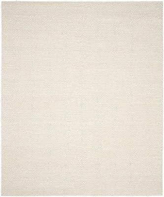 Safavieh Natura Collection NAT620A Hand-Woven Ivory Area Rug (9' x 12') | Amazon (US)