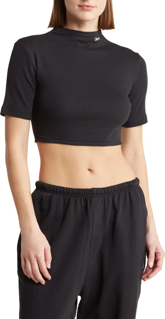 Rib Crop T-Shirt | Nordstrom Rack