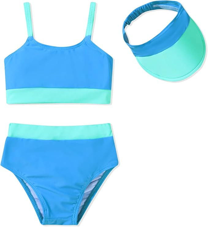 Toddler Girls Bikini Adjustable Swimsuit for 1-4 Years Old | Amazon (US)