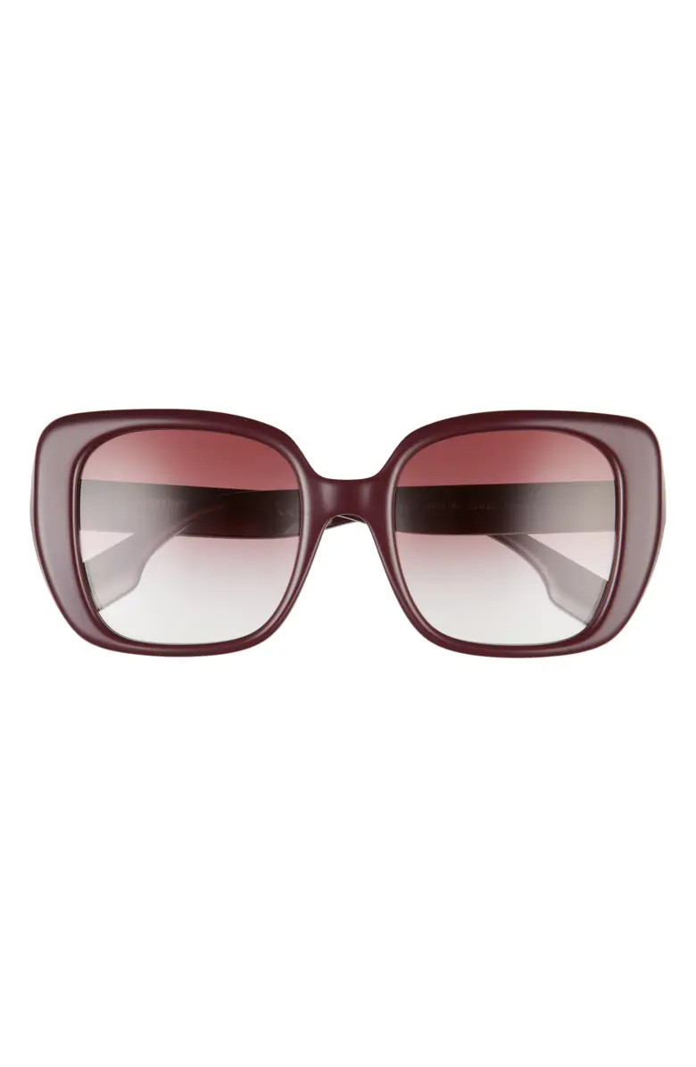52mm Gradient Square Sunglasses | Nordstrom
