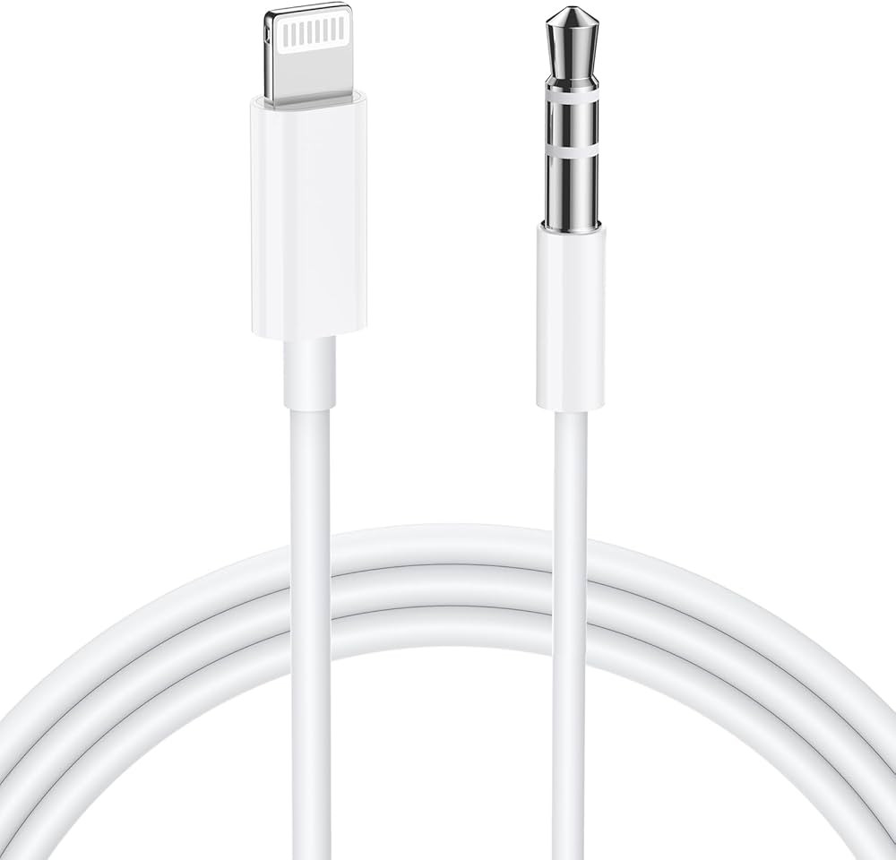 iSkey [Apple MFi Certified] Aux Cord for iPhone, 3.5mm Aux Cable for Car Compatible with iPhone 1... | Amazon (US)