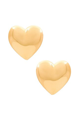 Heaven Mayhem Amour Earrings in Gold from Revolve.com | Revolve Clothing (Global)