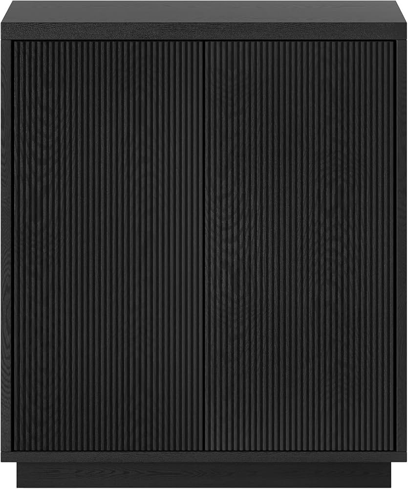 Henn&Hart Alston Accent Cabinet, 28" Wide, Black Grain | Amazon (US)