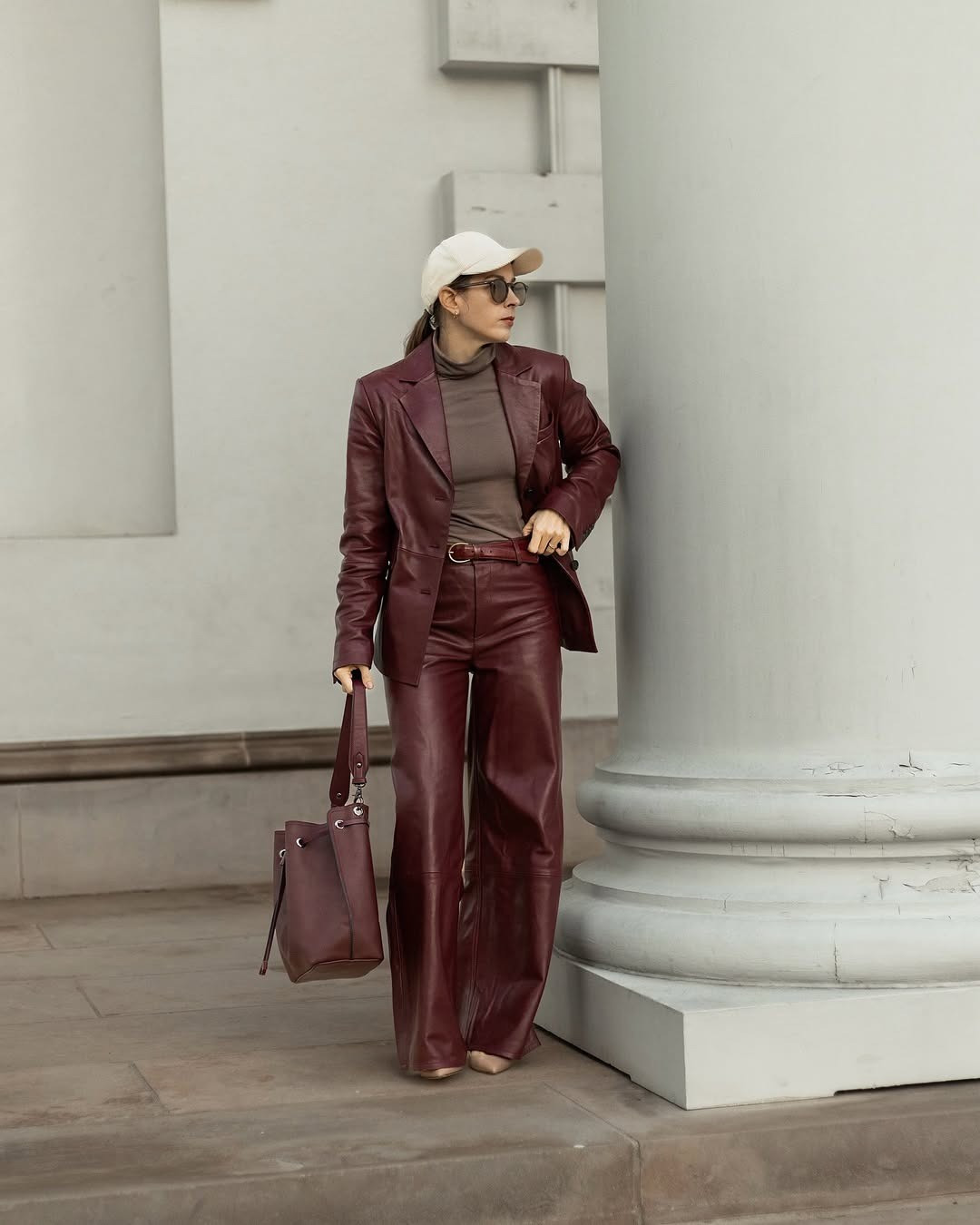 Leggings are back, but with a chic twist! Saw so many stylish New Yorkers rocking leather leggings with oversized blazers and boots. Effortless cool. #NYCStyle #LeatherLeggings #Streetwear #FashionInspiration

#LTKSaleAlert #LTKStyleTip #LTKMidsize