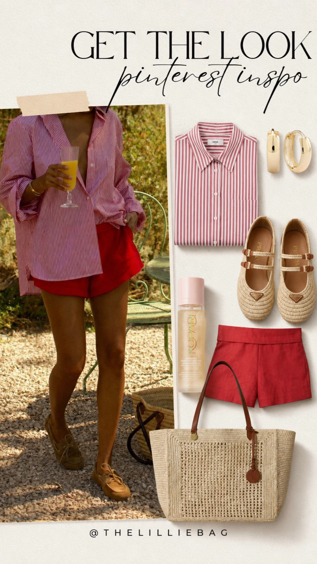 Pinterest inspo but make it elevated ❤️🤍 The red linen shorts + striped button down combo feels so effortless for Memorial Day weekend, summer dinners, lake days, and even the 4th of July. Styled it with woven flats, gold hoops, and the perfect raffia tote for that chic coastal looks

Memorial Day weekend, Memorial Day outfit, summer outfit, 4th of July outfit, linen shorts, striped button down, coastal chic, vacation outfit, resort style, woven flats, raffia tote, summer fashion, chic neutrals, elevated casual, lake outfit

#LTKSeasonal #LTKootd