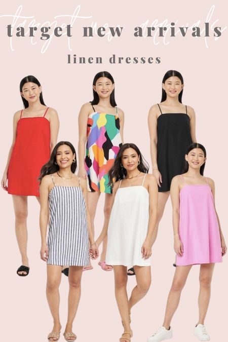 New $20 A New Day linen dresses from Target! These are the perfect vacation dresses or Easter dresses! 
#targetstyle #targetdresses

#LTKunder50 #LTKstyletip #LTKFind