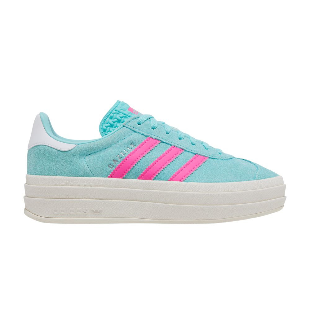 Adidas Wmns Gazelle Bold 'Flash Aqua Lucid Pink' | Blue | Women's Size 5.5 | GOAT