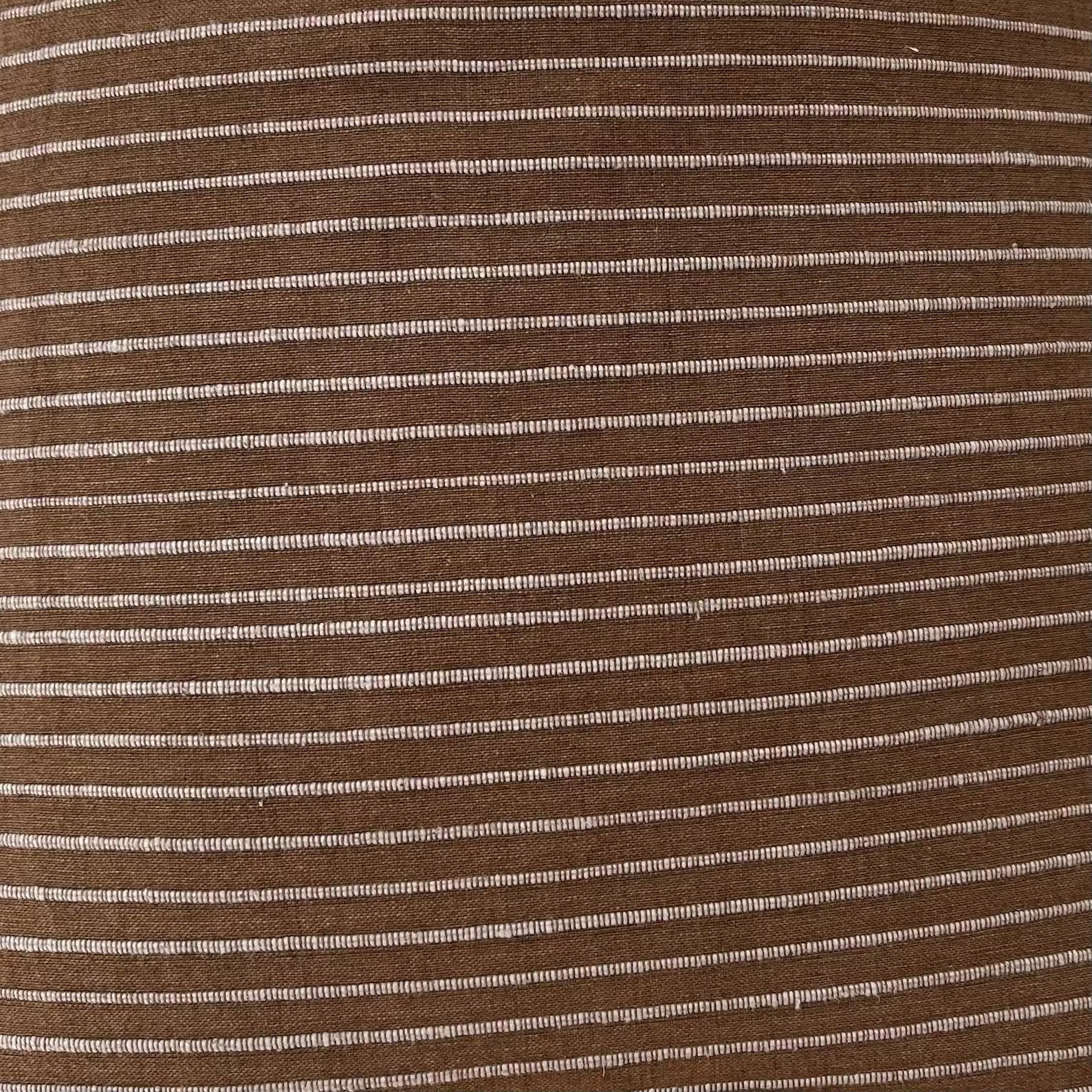 Chiangmai Cotton Pillow Cover, Brown Striped Pillow Cover - Etsy | Etsy (US)
