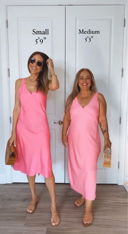 Target spring dresses
My latest target finds spring dresses edition 
Satin dress with amazing fabric that’s hard to get wrinkles 
Fits true to size 
I’m 5’9 wearing a size small 
Eveline is 5’3 wearing a size Medium 

#LTKshoecrush #LTKstyletip #LTKitbag