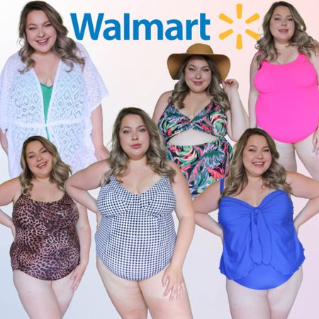 #WalmartPartner AMAZING SWIM from @walmartfashion - all $32 and under!! I’m all about the affordable, size-inclusive, trendy swimwear! #walmartfashion 

#LTKSeasonal #LTKswim #LTKunder50