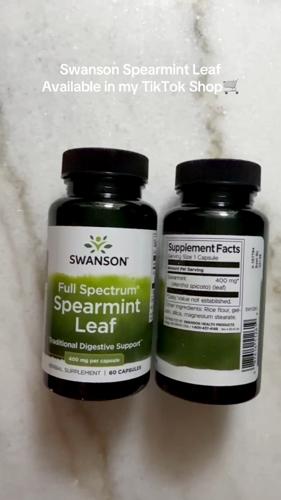 POV: You start taking one Spearmint Leaf capsule a day and actually stay consistent with it. 🍃

I’ve been taking Swanson Spearmint Leaf for about a month now, and one thing I’ve noticed is that my hormonal acne hasn’t been flaring up the way it normally does.

Spearmint has been studied for its potential to support hormone balance, which is why I wanted to try it in the first place. Of course, everyone’s results are different, but so far it’s been a great addition to my daily wellness routine.

If you’ve been curious about spearmint supplements, this is the one I’ve been using. 

@Swanson Vitamins   Spearmint Leaf

Available in my TikTok Shop🛒

#SpearmintLeaf #SwansonVitamins #HormonalAcneJourney #WellnessRoutine #DailySupplements #madammmstyleicon #mmstyleiconkbeauty #WomensWellness #SupplementRoutine #HormoneBalance #NaturalWellness #TikTokShopFinds #SelfCareJourney #HealthyLifestyle #WellnessTok #BeautyFromWithin #HealthTok #FYP #ForYouPage  #TikTokMadeMeBuyIt #WellnessFinds #HealthyHabits

#LTKOver40 #LTKselfcare #LTKmorningroutine