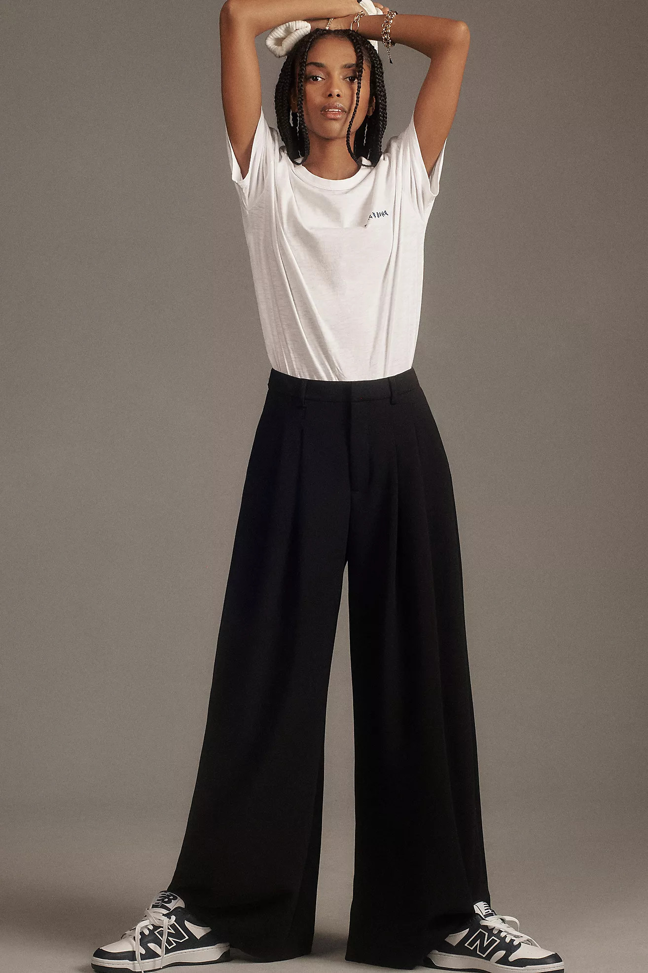 The Avery Pleated Wide-Leg Trousers by Maeve | Anthropologie (US)