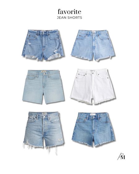 Favorite Jean shorts for summer! I love Abercrombie and Agolde denim. 

#LTKBeauty #LTKStyleTip #LTKSeasonal