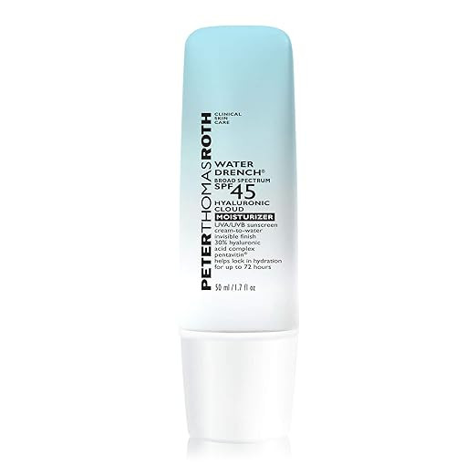 Peter Thomas Roth | Water Drench Broad Spectrum SPF 45 Hyaluronic Cloud Moisturizer | SPF Moistur... | Amazon (US)