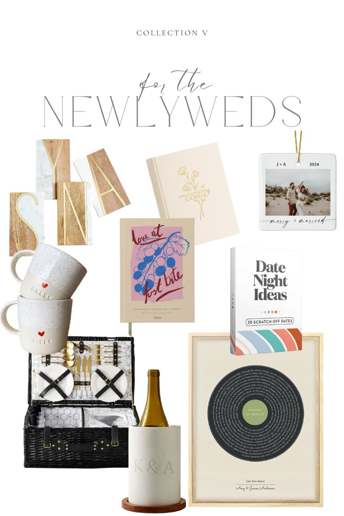 Celebrate their just married magic with the ultimate Newlywed Gift Guide! Packed with chic home upgrades, personalized treasures, and playful date night essentials, these handpicked finds are perfect for the happy couple starting their forever. From timeless keepsakes to modern must-haves, this guide makes thoughtful gifting effortless and oh-so-stylish. Cheers to love, laughter, and fabulous gifts!

#LTKHoliday #LTKSeasonal #LTKGiftGuide