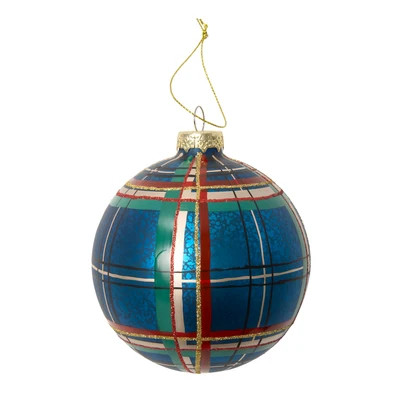 Christmas Tartan Ornament - Set of 6 | Cailini Coastal