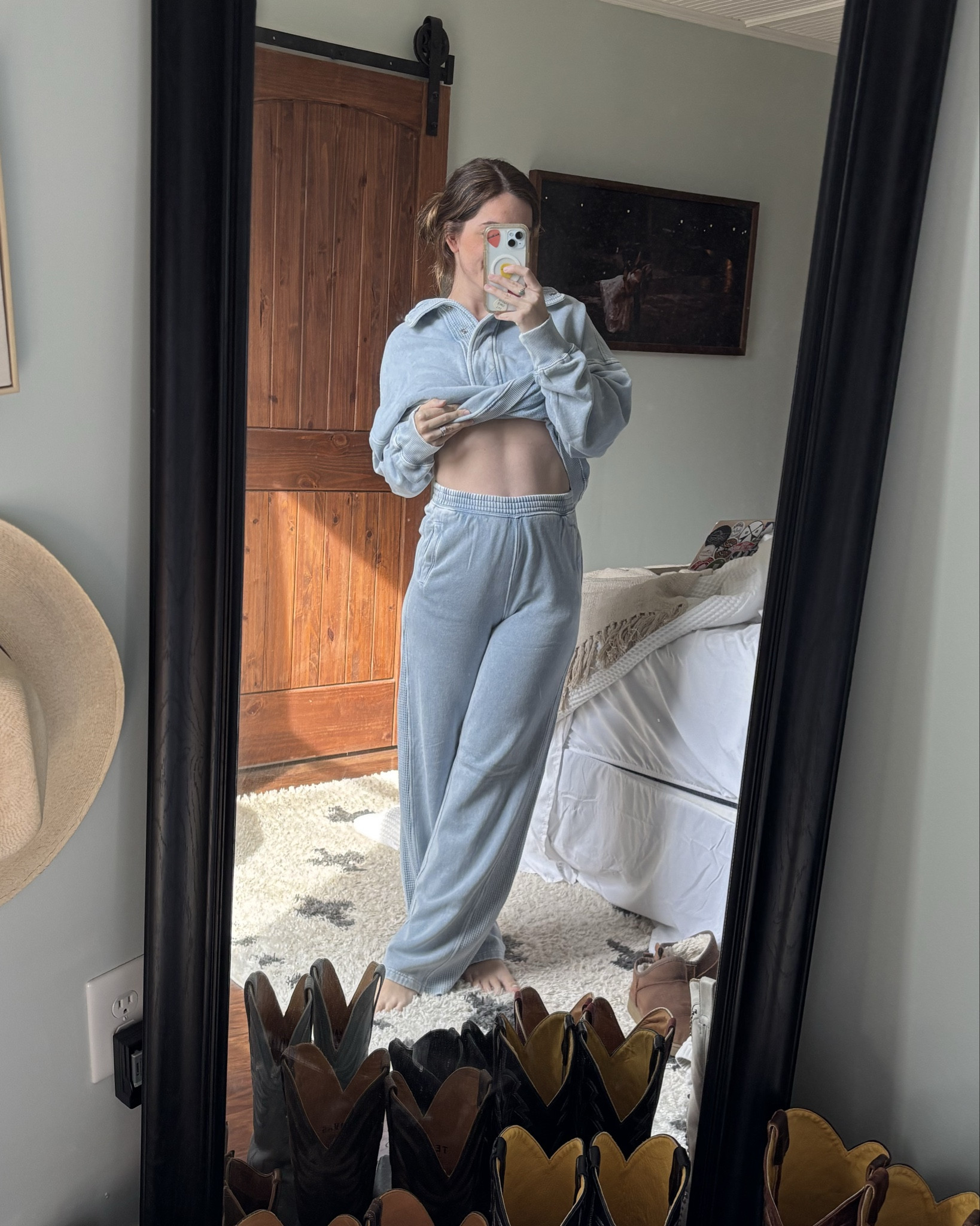 LOVE LOVE LOVE this aerie set!! Snagged this for the hospital after baby boy is born!! Grabbed a small in the top and xs in the bottoms so I can wear them after!

#LTKHoliday #LTKSeasonal #LTKBump