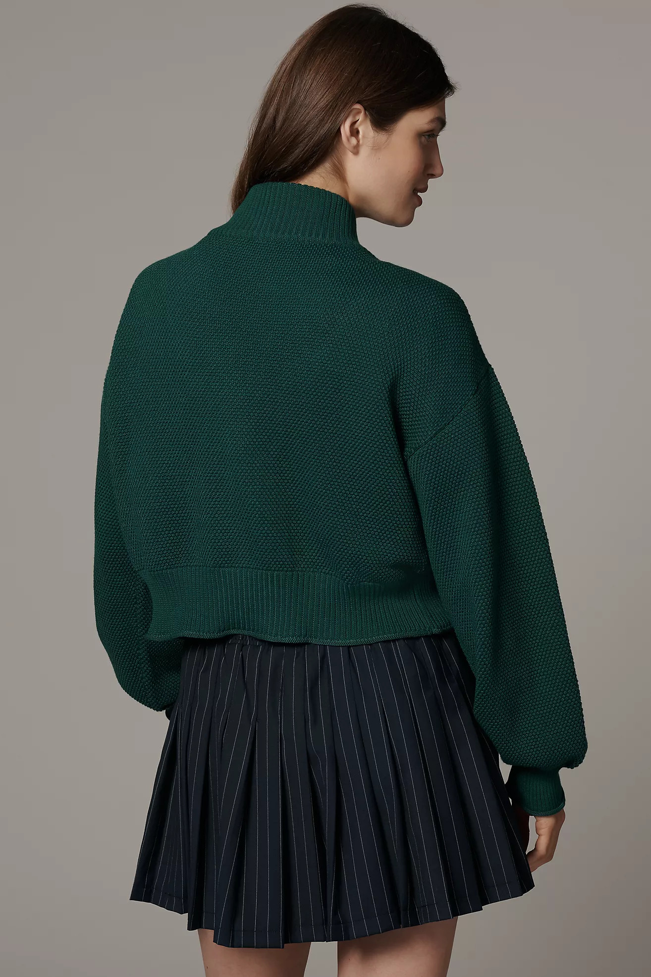 The Livvy Waffle Knit Cardigan by Flat White | Anthropologie (US)