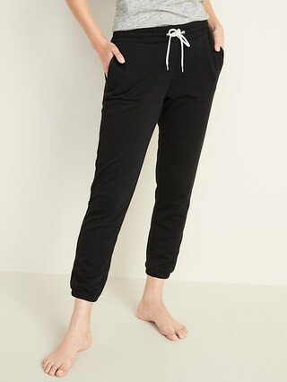 French Terry Cinched-Hem Jogger Pants for Women | Old Navy (US)
