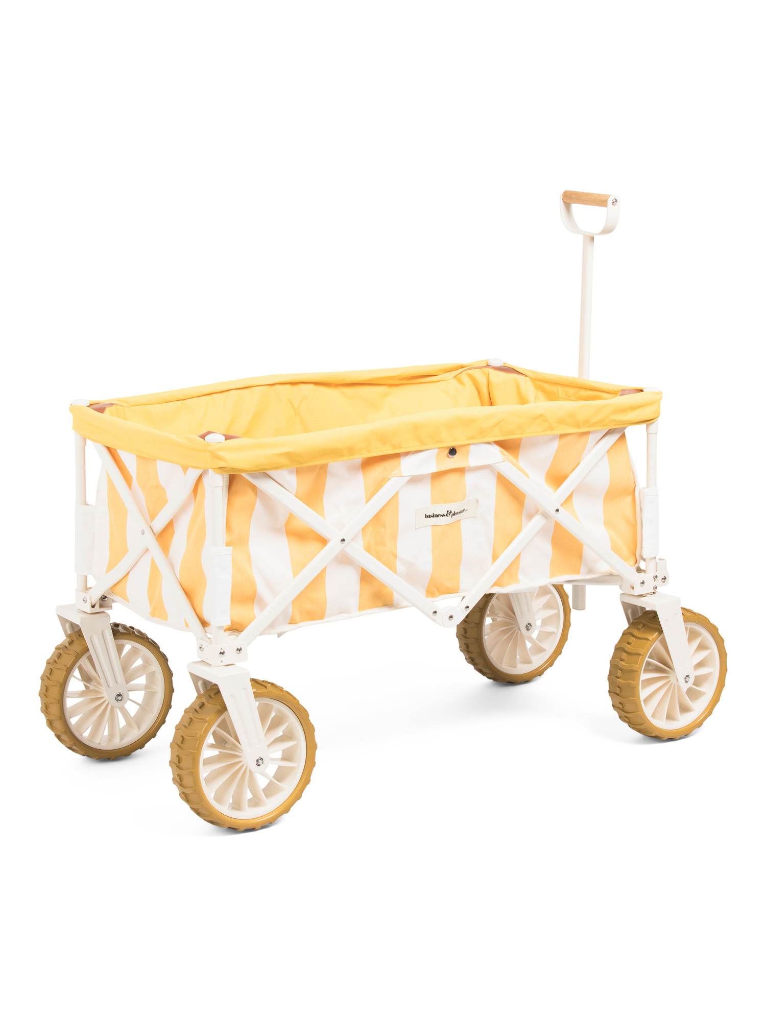 42x20x28.5 Crew Striped Folding Beach Cart | TJ Maxx