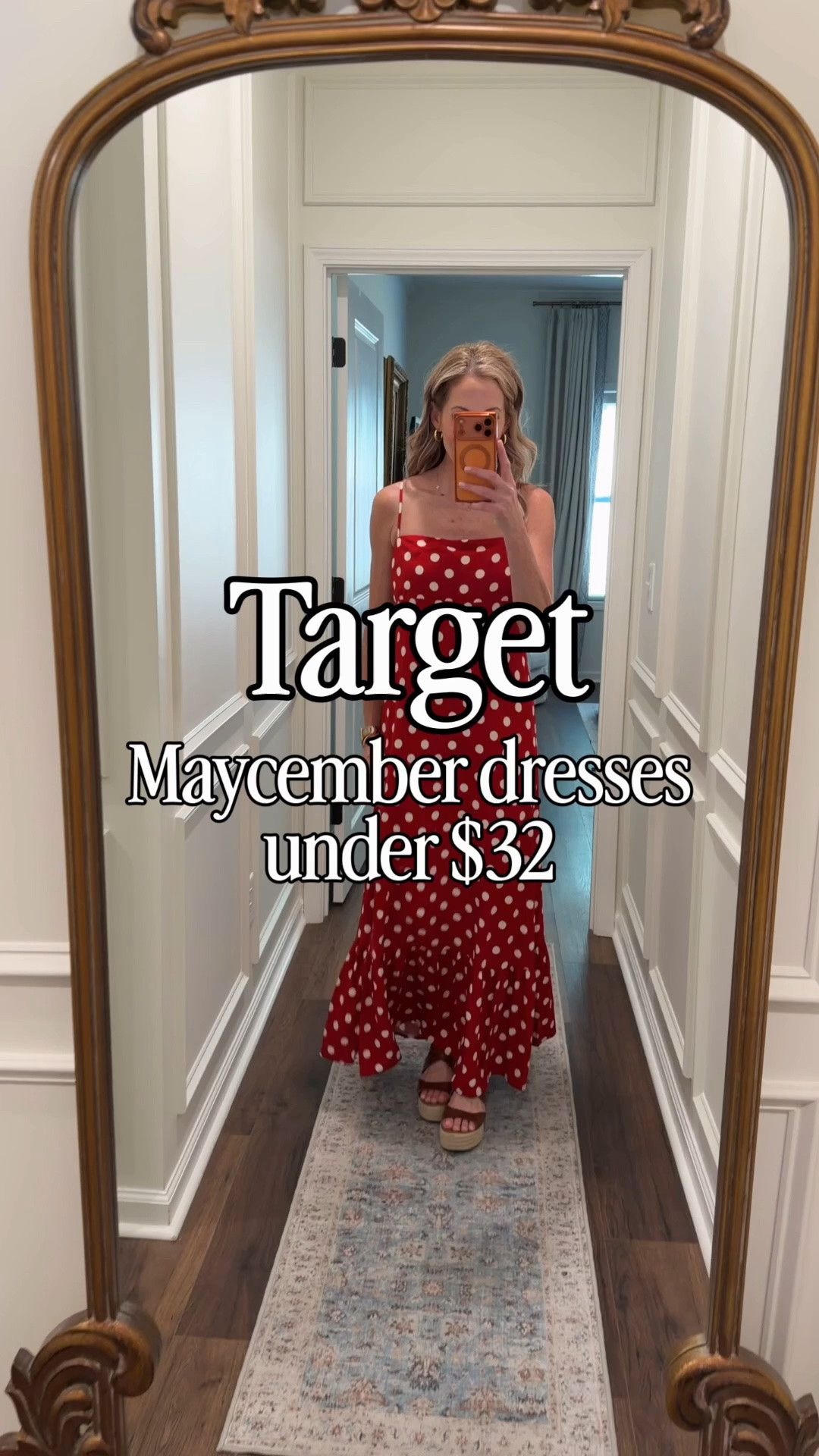 Follow and Comment for all the links!! Target sale on dresses this week! 

49-year-old mom walks into Target for Maycember… and somehow leaves with four dresses all under $32.

These are the kind of dresses you throw on and instantly feel put together. Easy, flattering, and perfect for everything on the calendar right now… end of school, graduations, dinners, all of it. Even better, every single one is on sale.

Wearing S in all for reference, 5’5 for reference.