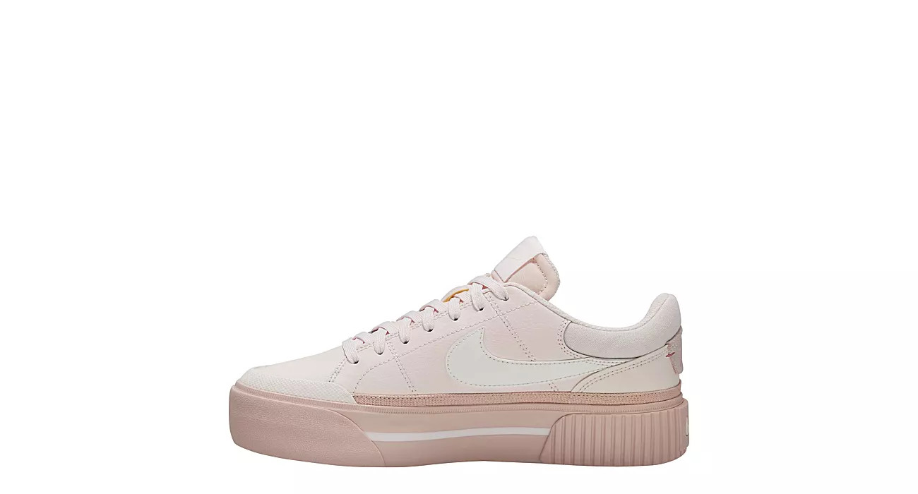 Nike Womens Court Legacy Lift Sneaker - Pale Pink | Rack Room Shoes