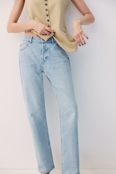 Straight High Jeans | H&M (UK, MY, IN, SG, PH, TW, HK)