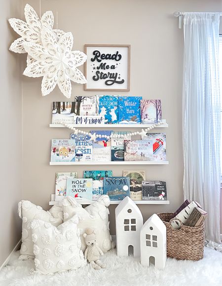 Kids Books & Bookshelves - Winter Themed Books ❄️ 

#kids #family #books #bookshelves #playroom #kidsdecor #home #decor 

#LTKkids #LTKfamily #LTKhome
