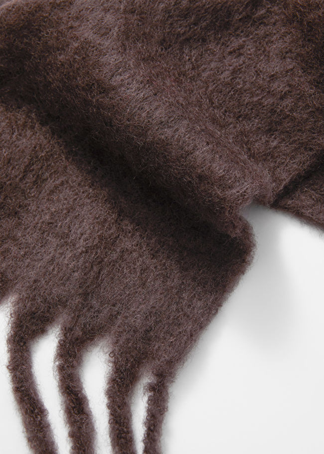 Large Mohair-Blend Scarf | & Other Stories UK