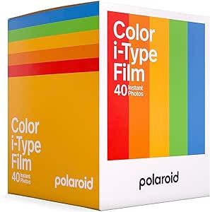 Polaroid Instant Color I-Type Film - 40x Film Pack (40 Photos) (6010) | Amazon (US)