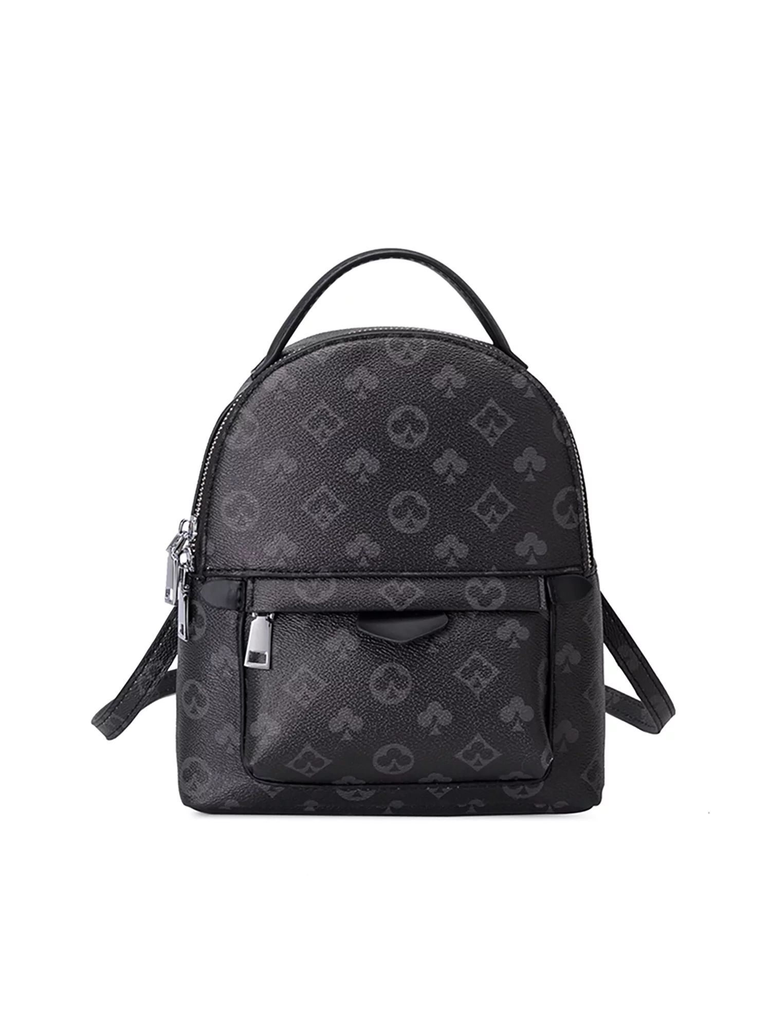 Sexy Dance Checkered Tote Shoulder Handbags Bag with inner pouch PU Vegan Leather Backpack School... | Walmart (US)