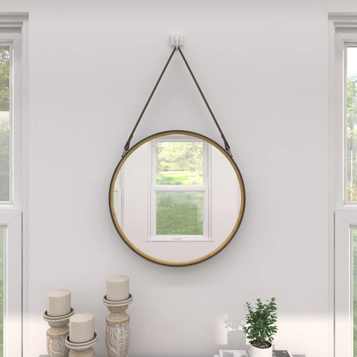 Bianchi Circle Wall Mirror | Wayfair North America