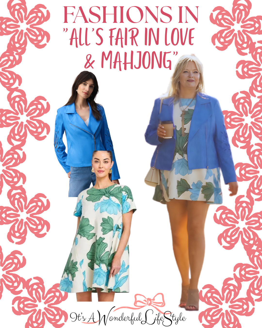 Get Melissa Peterman's dress & jacket in the upcoming Hallmark movie *All's Fair in Love & Mahjong* 

 #LTKSaleAlert