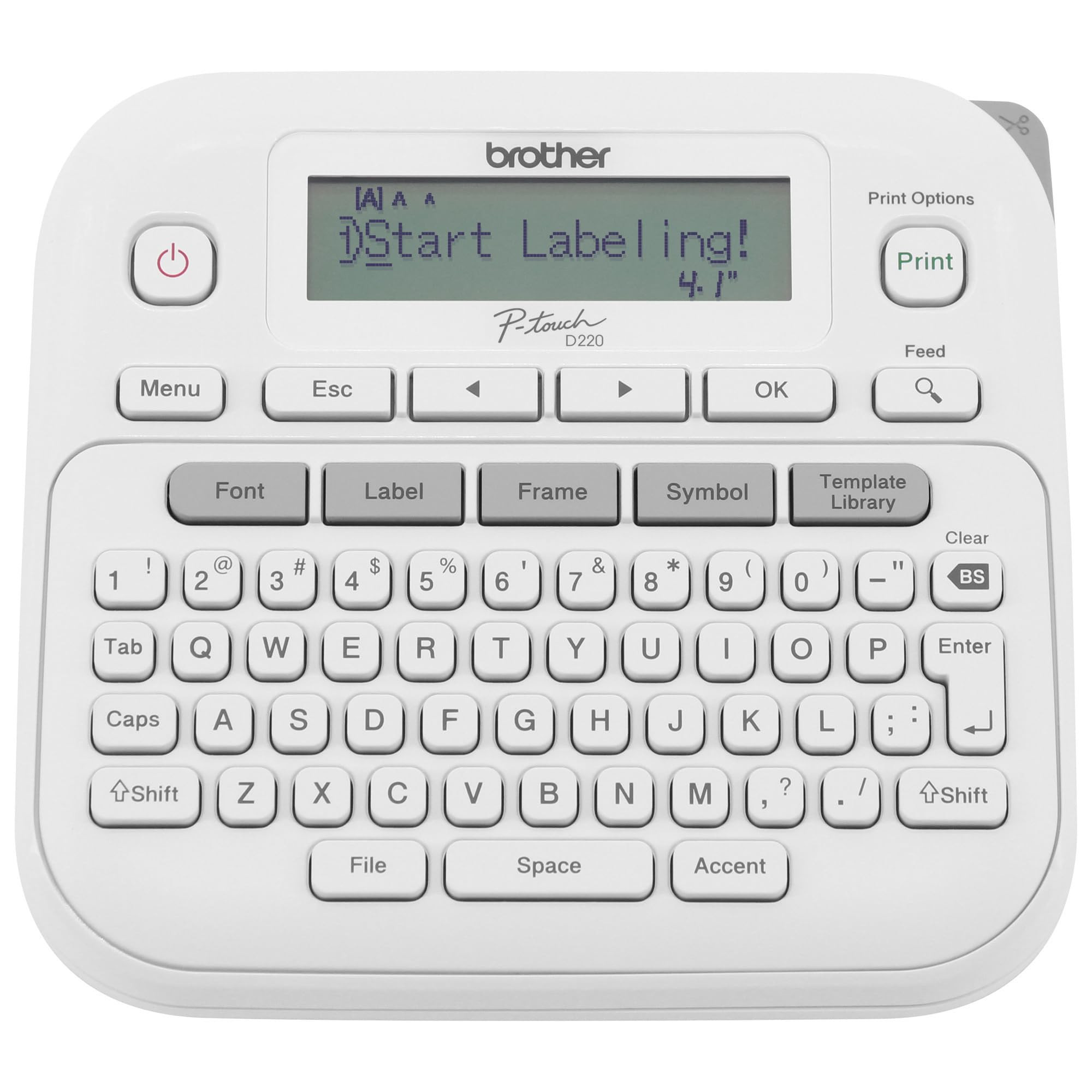 Brother P-Touch PTD220 Home/Office Everyday Label Maker | Prints TZe Label Tapes up to ~1/2 inch ... | Amazon (US)