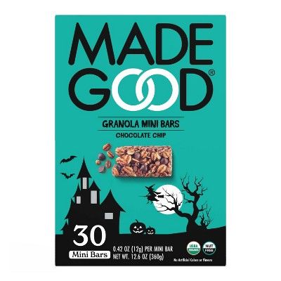 MadeGood Organic Mini Chocolate Chip Granola Bars - 30ct | Target