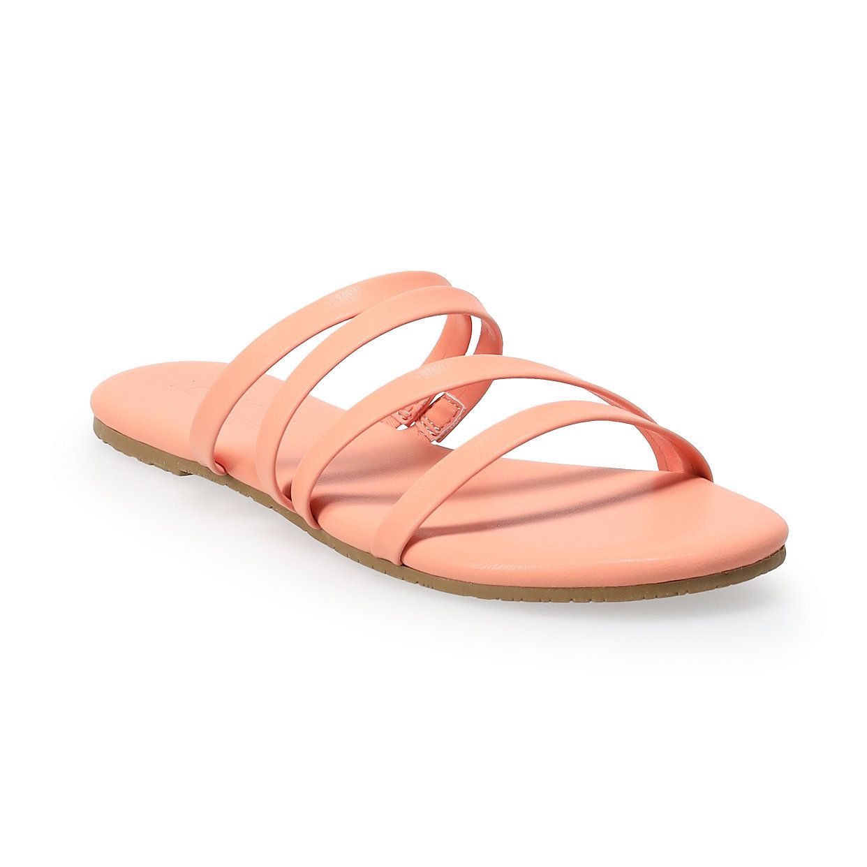 LC Lauren Conrad Jade Women's Strappy Slide Sandals | Kohls | Kohl's