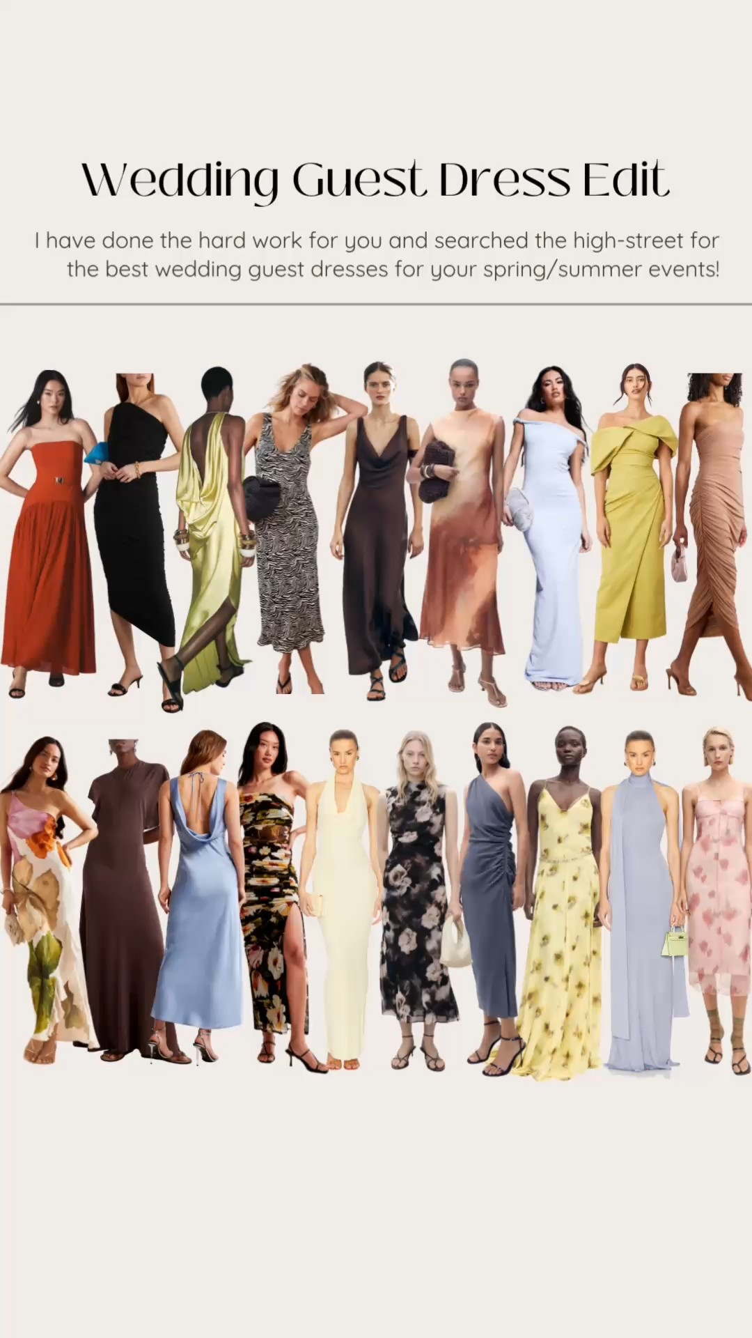 Wedding guest dress, wedding guest dress summer, wedding guest dress uk, wedding guest dress spring, races dresses, special occasion dress, special ocassion dress, maxi dress, long dress, formal dress, dresses, Zara, mango, net-a-porter, revolve, Abercrombie, Anthropologie, asos, mint velvet, party dress, floral dress, brown dress, red dress, zebra print dress, satin dresss

#LTKwedding #LTKuk #LTKdresses