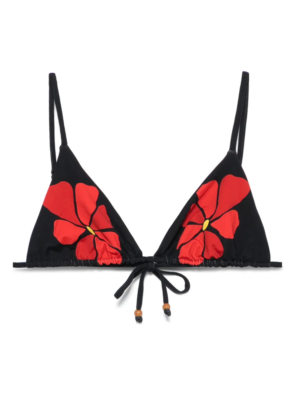 Cala De La Cruz Rio Bikini Top | Black | FARFETCH | Farfetch Global