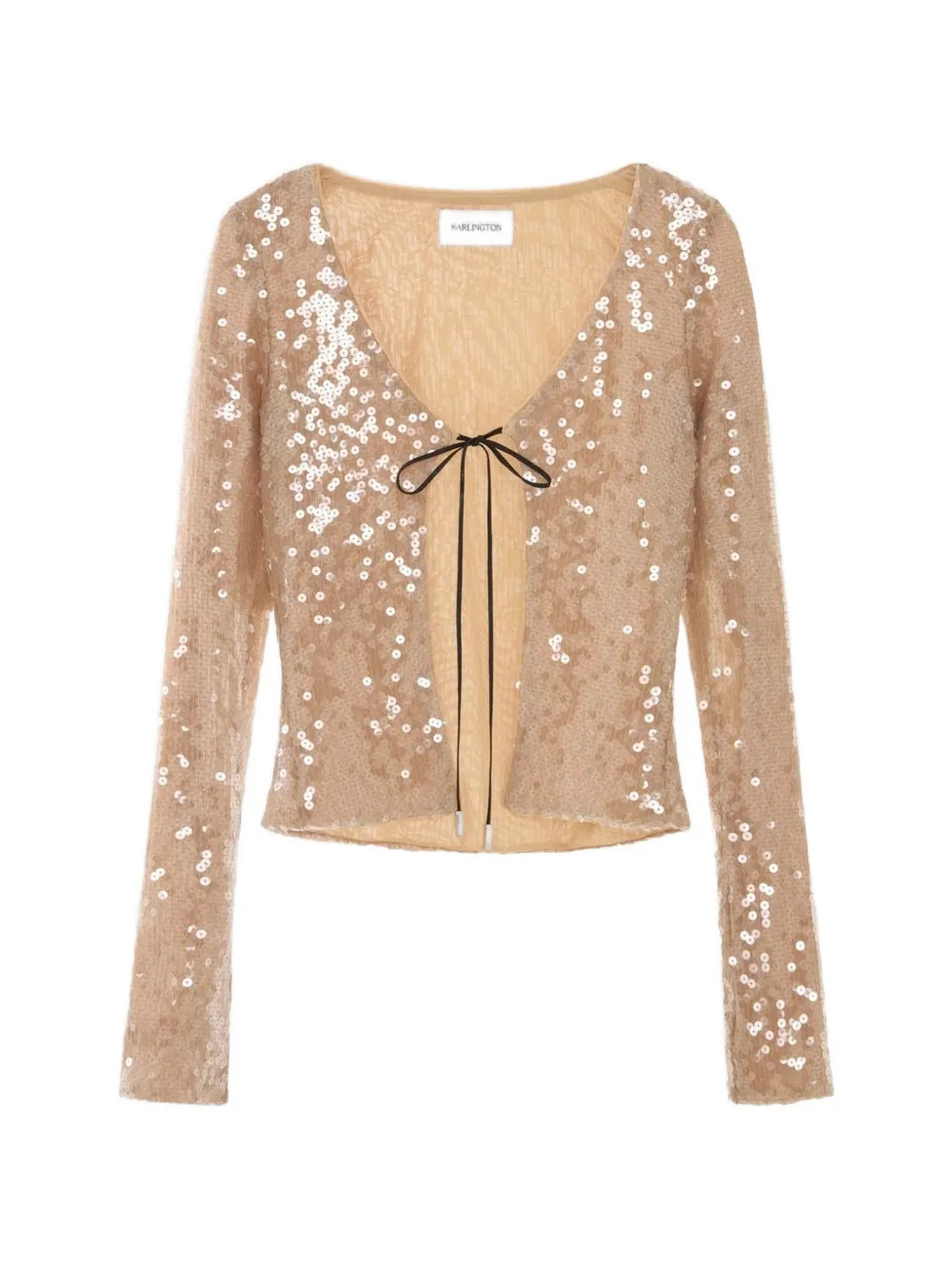 16Arlington Elin sequin-embellished cardigan - Neutrals | Farfetch Global